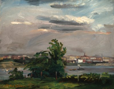 Coytesville on the Palisades by John French Sloan