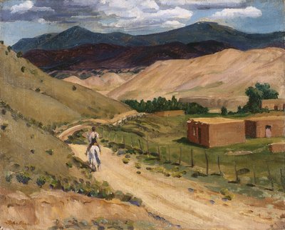 Road to Chimayo by John French Sloan