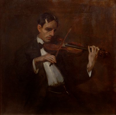 Violinist - Will Bradner by John French Sloan