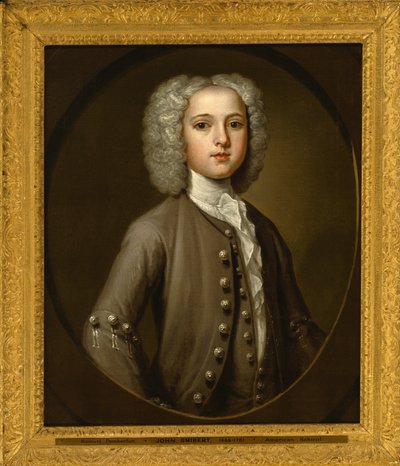 Portrait of Samuel Pemberton, 1734 by John Smibert