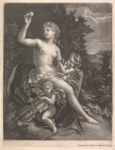 Venus Holding the Apple of Paris by John Smith