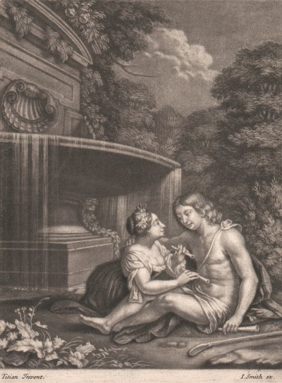 Venus Withholding Adonis From the Chase by John Smith