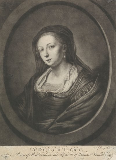 A Dutch Lady by John Spilsbury