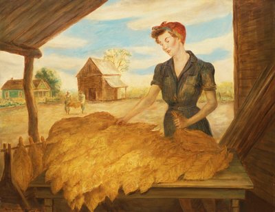 Bundling Tobacco by John Steuart Curry