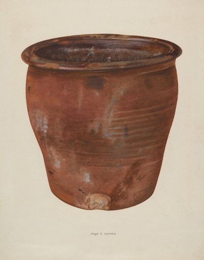 Brown Crock by John Tarantino
