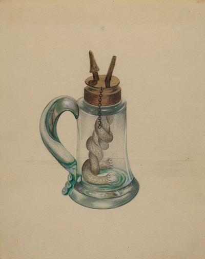 Camphene Lamp by John Tarantino