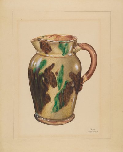 Pitcher, c. 1936 by John Tarantino