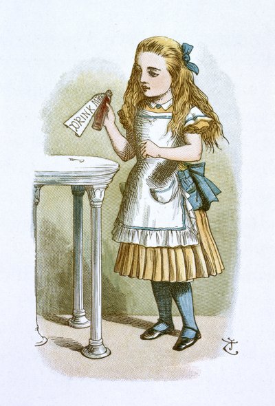 Drink Me by John Tenniel