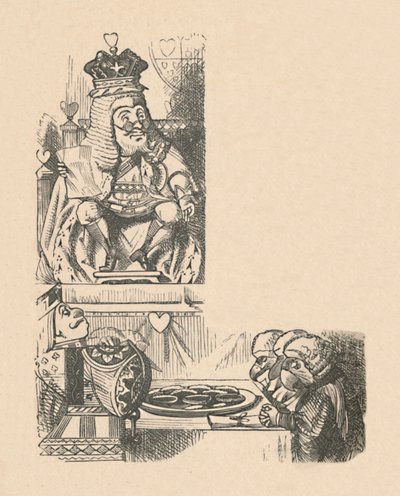 The Case of the Tarts, 1889 by John Tenniel