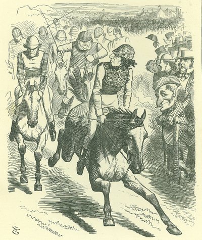 The Derby by John Tenniel