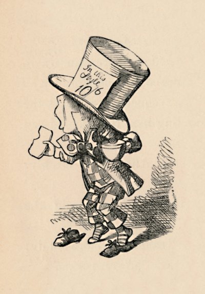 The Mad Hatter in Court by John Tenniel