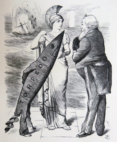 Whitehead Torpedo by John Tenniel