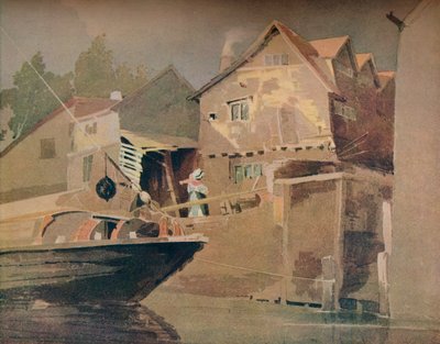 The River, King Street, Norwich by John Thirtle