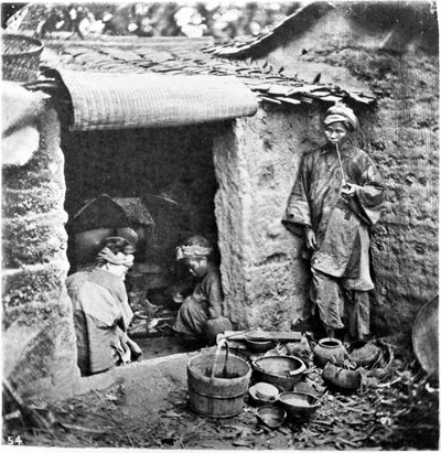 China, a Simple Family, c.1870 by John Thomson