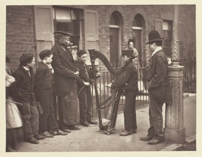 Italian Street Musicians by John Thomson