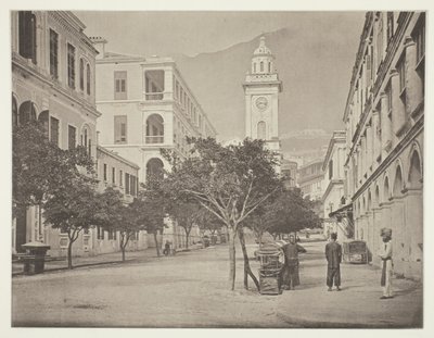 The Clock-Tower, Hong Kong by John Thomson