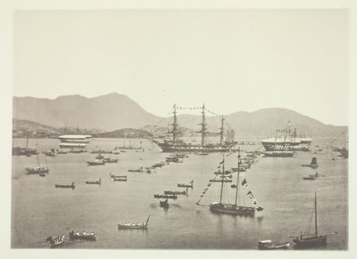 The Harbour, Hong Kong, c. 1868 by John Thomson