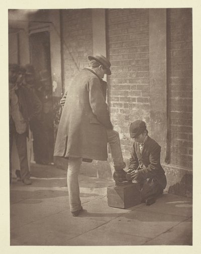 The Independent Shoe-Black by John Thomson