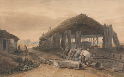 Boat Building by John Varley
