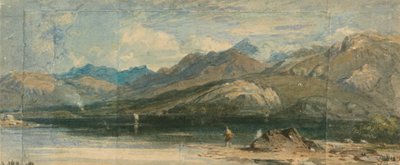 Llyn Dinas, North Wales by John Varley