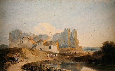 Redland Castle by John Varley
