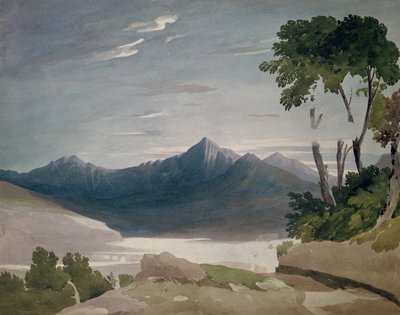 Snowdon, c.1820 by John Varley