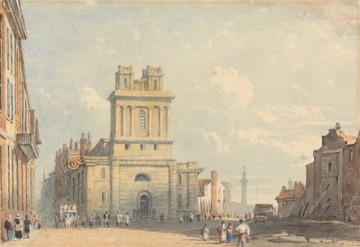 View of New Street, near London Bridge by John Varley