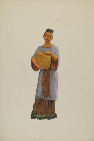 Tea Store Figure, c. 1938 by John W Kelleher