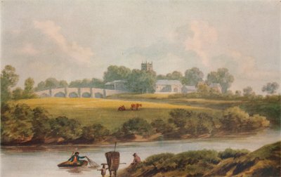 Bangor Is-y-Coed, Denbighshire, c1795 by John Warwick Smith