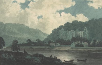 Tintern Abbey by Moonlight, ca. 1789 by John Warwick Smith
