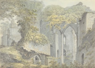 Goodrich Castle on the Wye, Hertfordshire by John Webber