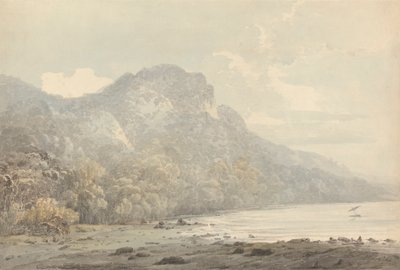 View of Cracatoa, China Seas by John Webber