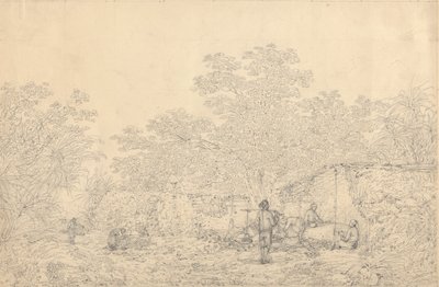 Village Scene by John Webber