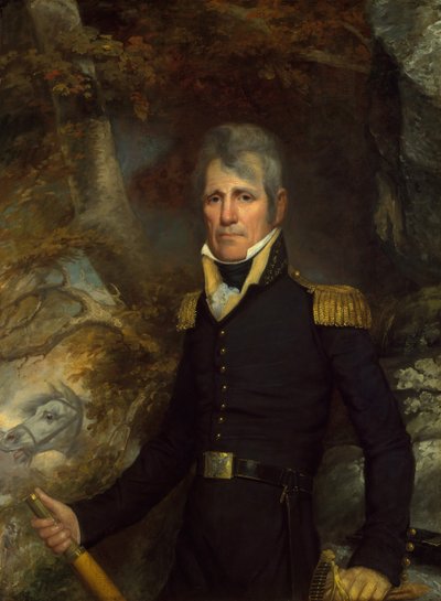 General Andrew Jackson by John Wesley Jarvis