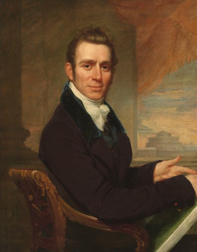 Joseph Delaplaine by John Wesley Jarvis