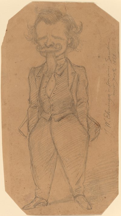 Self-Portrait by John Whetten Ehninger