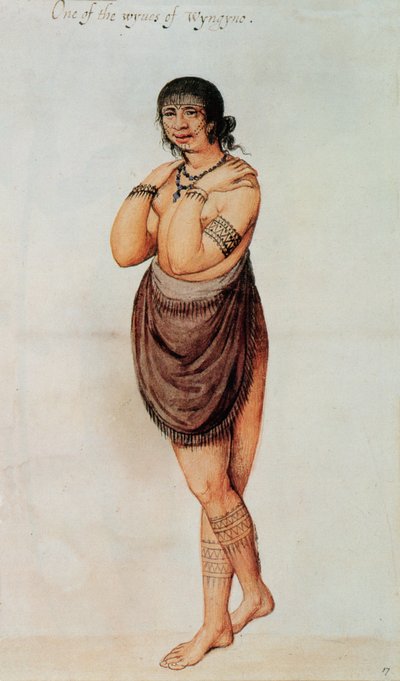 Indian Woman by John White
