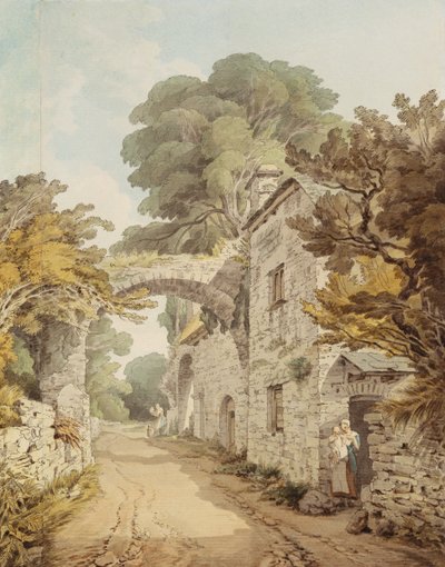 Buckfast Abbey by John White Abbott