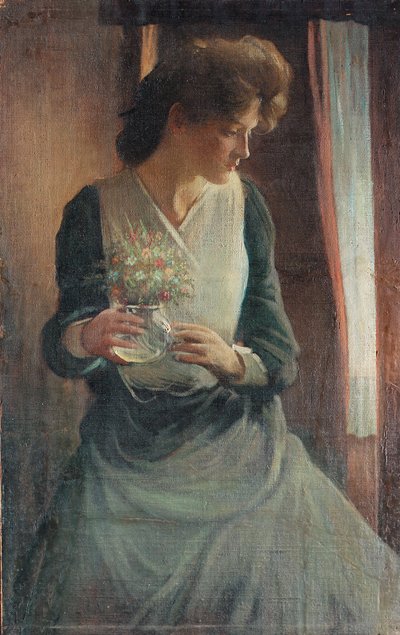 Woman Looking Right by John White Alexander