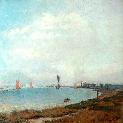 Poole Harbour by John William Buxton Knight