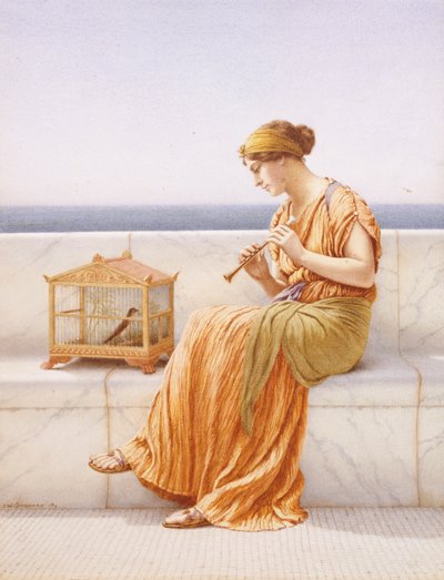 A Song without Words by John William Godward