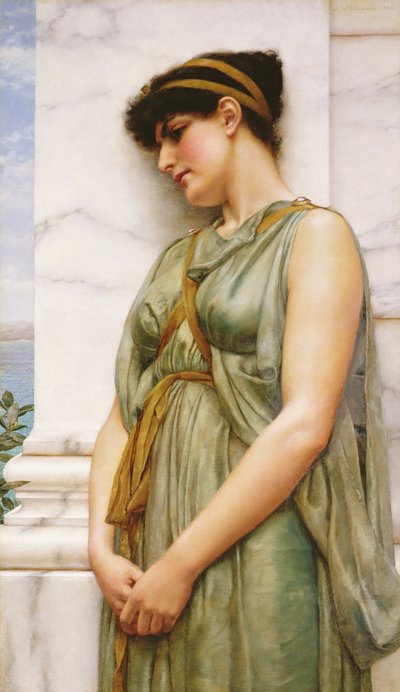Pompeian Girl by John William Godward