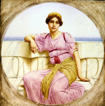 Reflections, 1918 by John William Godward