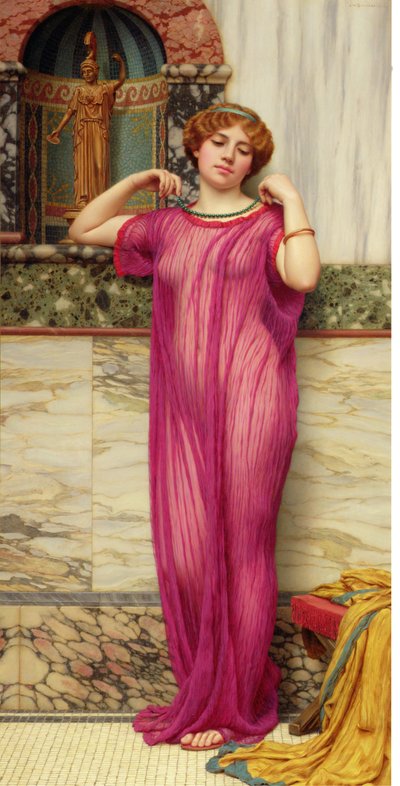 The Necklace, c.1900 by John William Godward