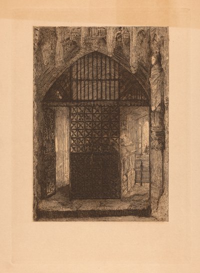 In Westminster Abbey by John William Inchbold
