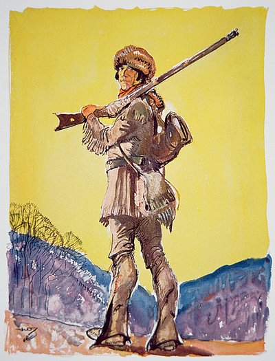 Davy Crockett by John William Jr. Thomason