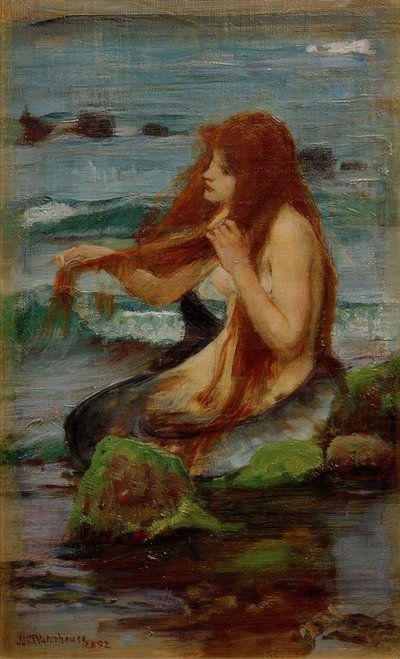A Mermaid by John William Waterhouse