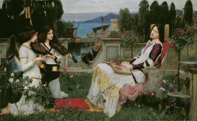 St. Cecilia by John William Waterhouse