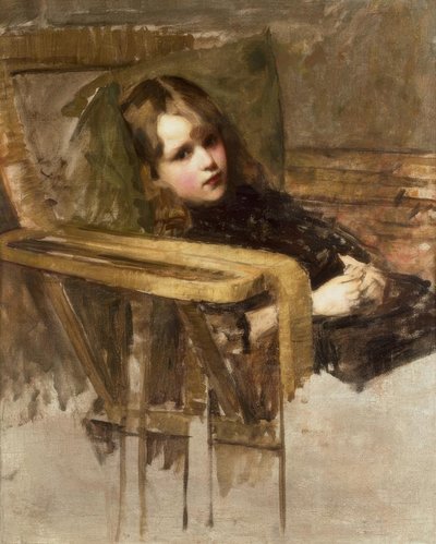 The Easy Chair by John William Waterhouse
