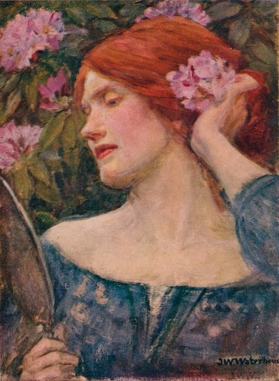 Vanity, c1910 by John William Waterhouse
